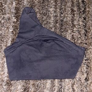 Alphalete Alphalux Asymetrical Sports Bra - Misty Lilac